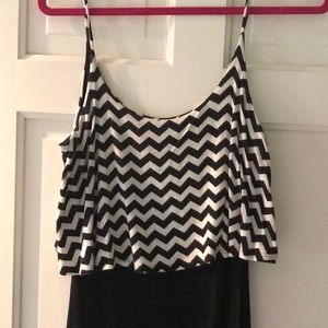 Black & White Maxi dress